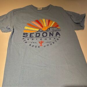 Sedona Arizona Graphic Tee - Light Blue